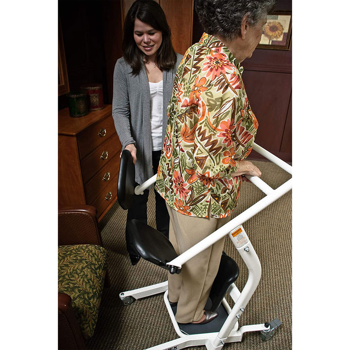 LF1600 Lumex Stand Assist Padded Patient Lift Transportation Unit (Open Box) - VMInnovations