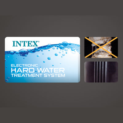 Intex PureSpa Plus Inflatable Bubble Jet Spa, 77" x 28" & Energy Efficient Cover - VMInnovations