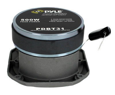 PYLE 1.5 Inch 500 Watt 4-Ohm Heavy Duty Titanium Super Car Audio Tweeter (Used) - VMInnovations