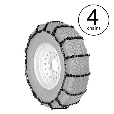 Security Chain Company QG2226 Quik Grip Light Truck Twist Link Tire Chain 4 Pack