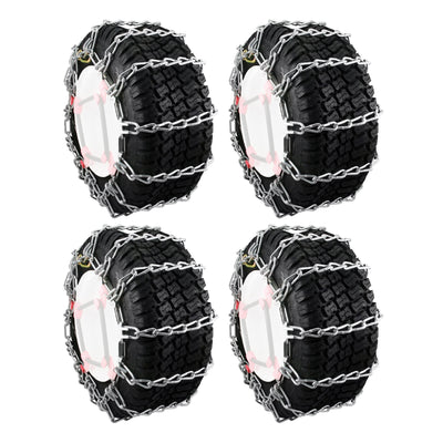 Security Chain 1061756 Max Track Snow Blower & Garden Tractor Tire Chain, 8 Pack