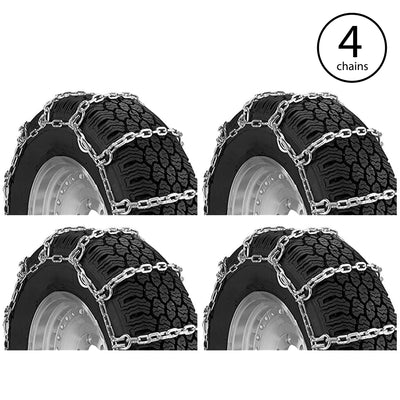 Security Chain Company QG3110 Quik Grip Square Rod Light Truck Tire Chain 4 Pack