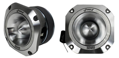 Pyle PDBT31 1.5" 1000W 4-Ohm Heavy Duty Titanium Super Car Audio Tweeters, Pair - VMInnovations