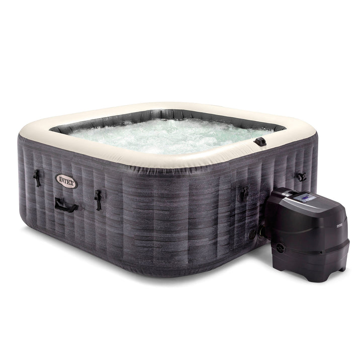 Intex PureSpa Plus Inflatable Spa, Maintenance Kit, & Removable Seat (2 Pack)