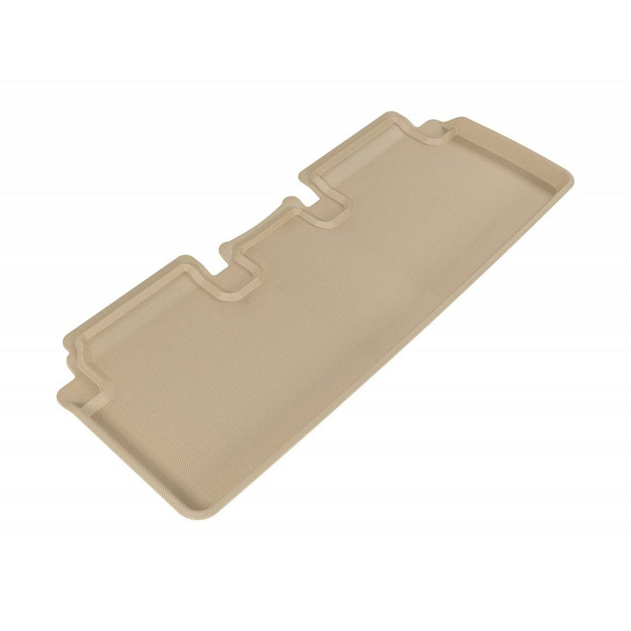 3D MAXpider Kagu Series Second Row Floor Mat Liner, 2012-2019 Tesla Model S, Tan - VMInnovations