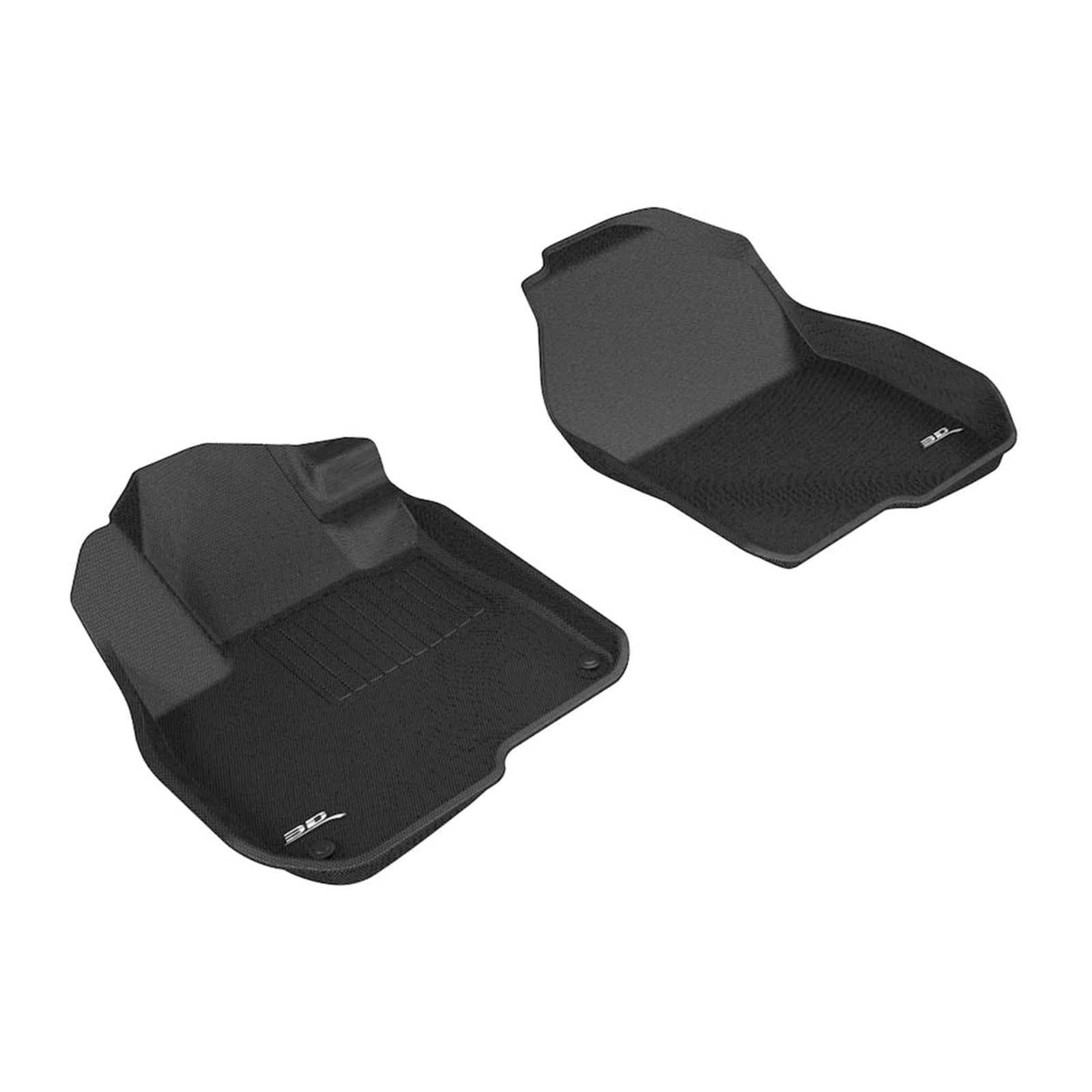 3D MAXpider Kagu Series Front Floor Mats, 2017-2021 Honda CR-V, Black (Used) - VMInnovations