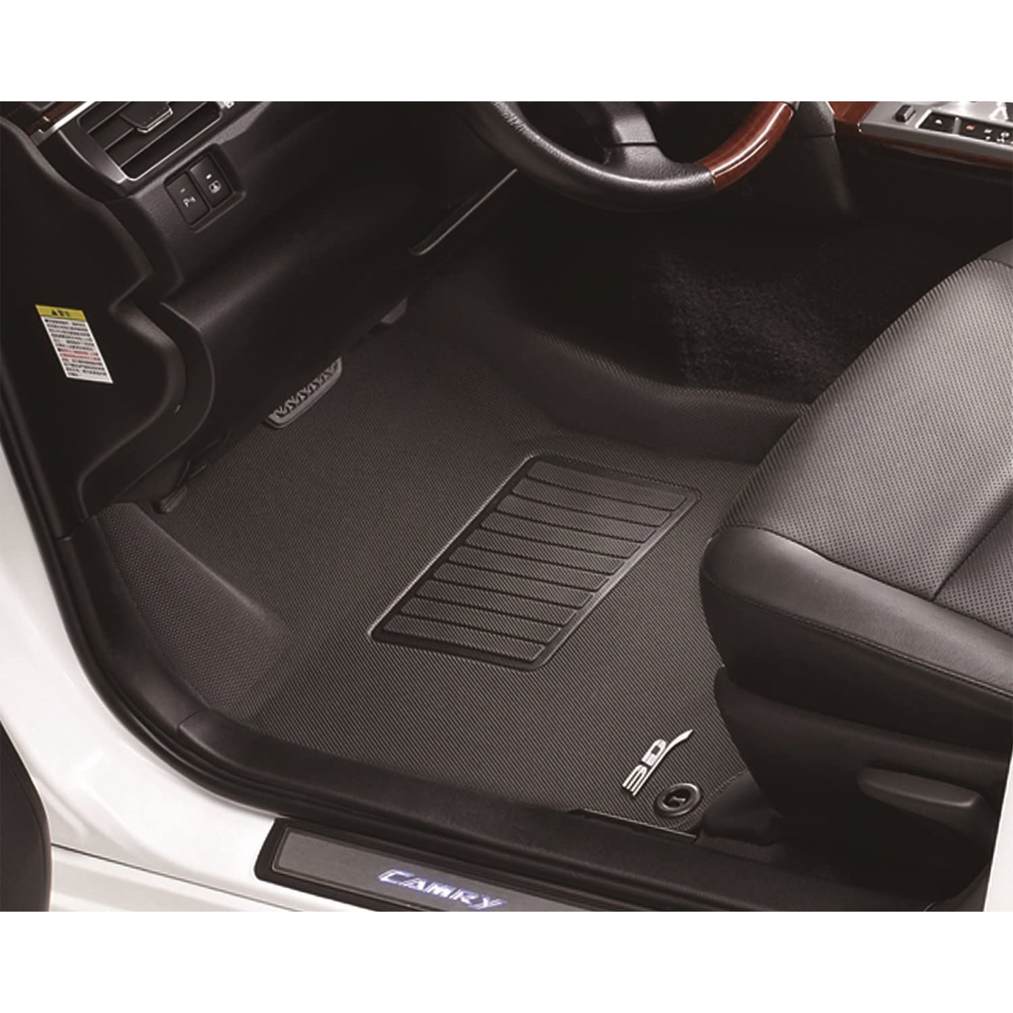 3D MAXpider Kagu Series Front Floor Mats, 2017-2021 Honda CR-V, Black (Used) - VMInnovations