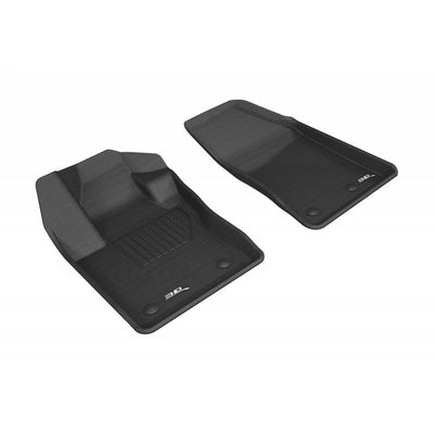 3D MAXpider Custom Front Floor Mats, 17-21 Jeep Compass, Black (Open Box)