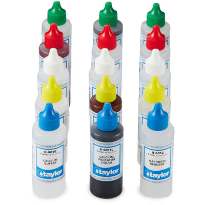 Taylor K-2005C 2000 Service Complete Swimming Pool Bromine Chlorine pH Test Kit - VMInnovations