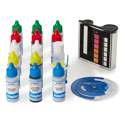 TAYLOR Complete Swimming Pool/Spa Test Kit FAS-DPD K2006 Chlorine (Open Box) - VMInnovations