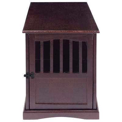 Casual Home Medium Wooden Pet Crate Dog House End Table Night Stand (Open Box) - VMInnovations