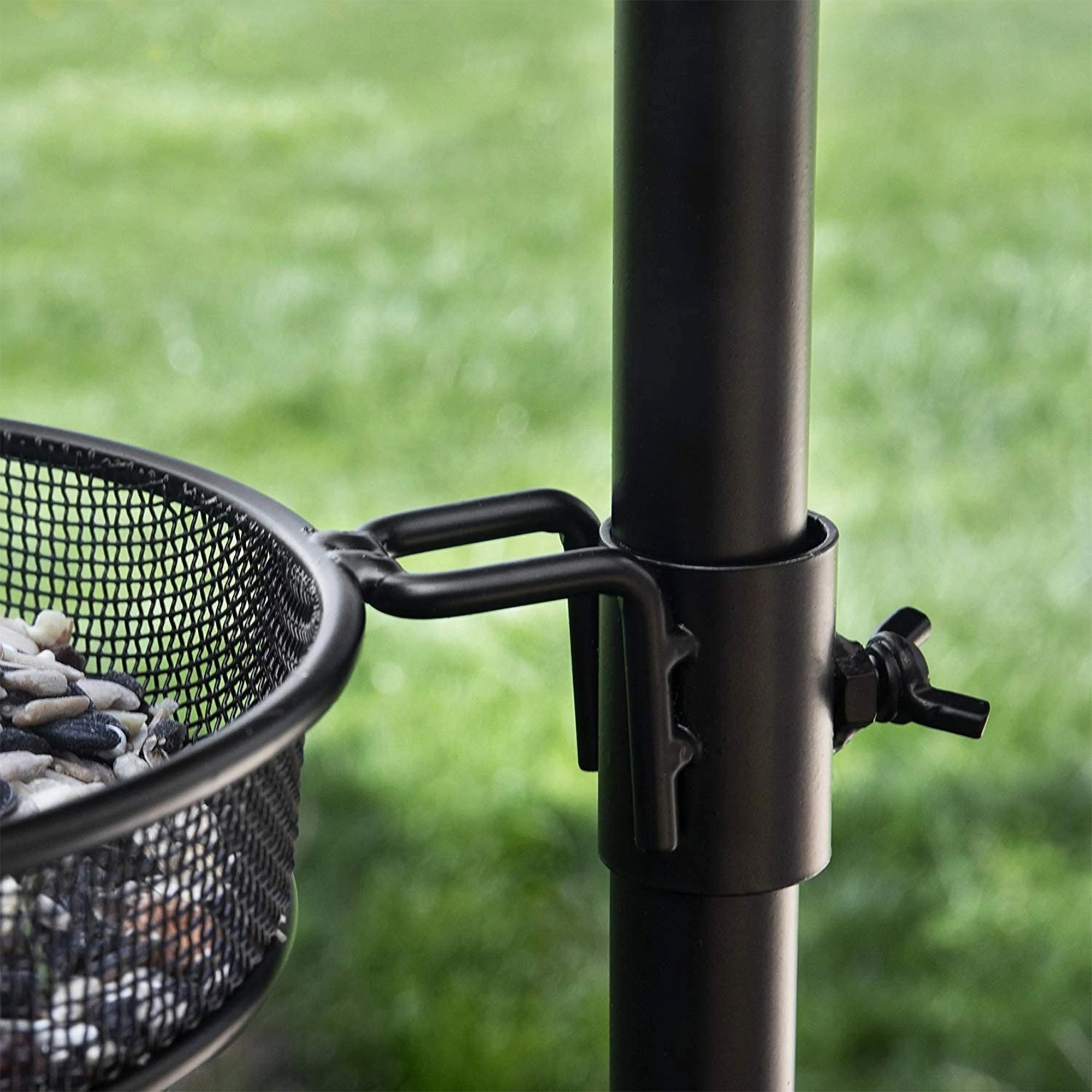 Ashman Deluxe Bird Feeding Station Kit, 92 Inch Tall, 4 Sided Hook (2 Pack)