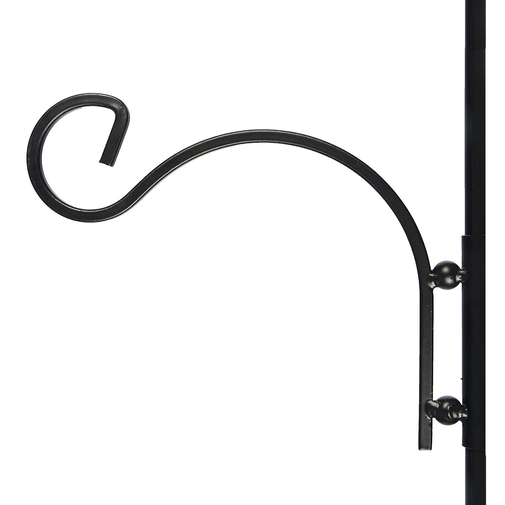 Ashman Deluxe Bird Feeding Station Kit, 92 Inch Tall, 4 Sided Hook (2 Pack)