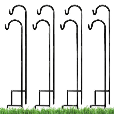 Ashman 35 Inch Shepherd's Hook Premium Plant Decor Hanger (8 Pack) (For Parts)