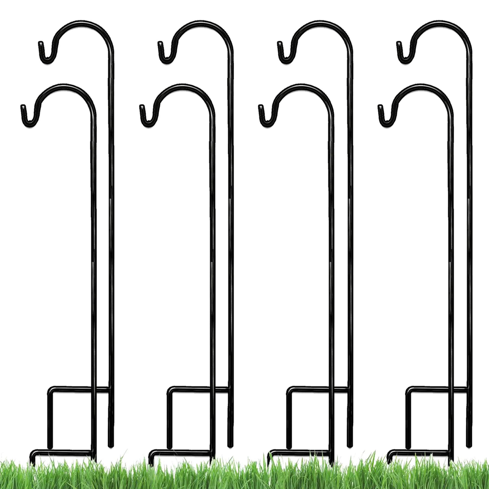 Ashman 35 Inch Shepherd's Hook Premium Plant Decor Hanger (8 Pack) (For Parts)