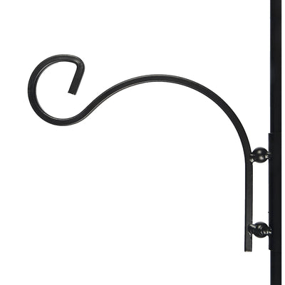 Deluxe Bird Feeding Station and Birdbath Kit, 92 Inch Tall, 4 Sided Hook (Used) - VMInnovations