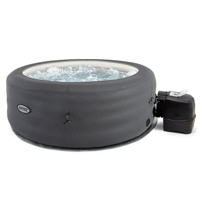 Intex Simple Spa 77in x 26in Inflatable Hot Tub with Filter Pump & Cover (Used) - VMInnovations