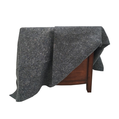 uBoxes 72 x 54" Textile Cotton Fiber Packing Moving Blankets, (24 Pack) (Used)