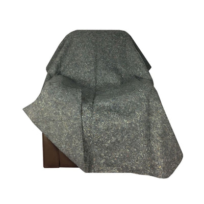 uBoxes 72 x 54" Textile Cotton Fiber Packing Moving Blankets, (24 Pack) (Used)
