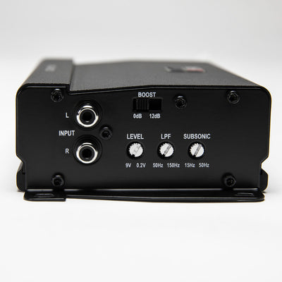 MB Quart Marine Powersports 1 Channel 400 Watt Class D Amp , Black (Open Box)