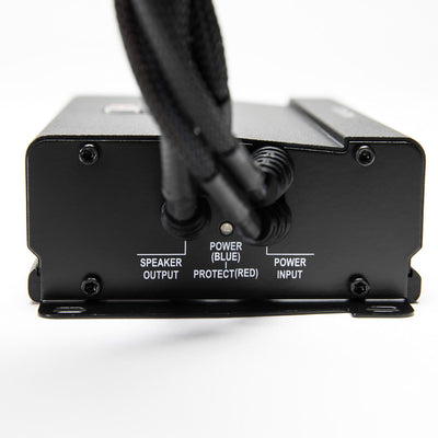 MB Quart Marine Powersports 1 Channel 400 Watt Class D Amp , Black (Open Box)