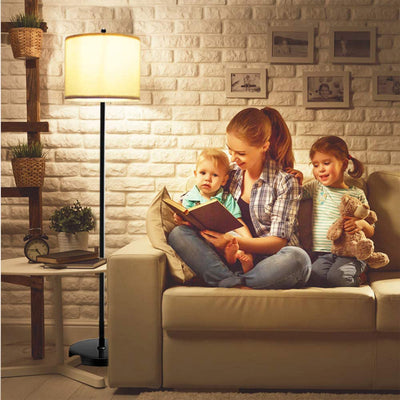 Banord 58.7 Inch LED Standing Floor Lamp w/ 6W 3000K LED Bulb for Any Room(Used) - VMInnovations