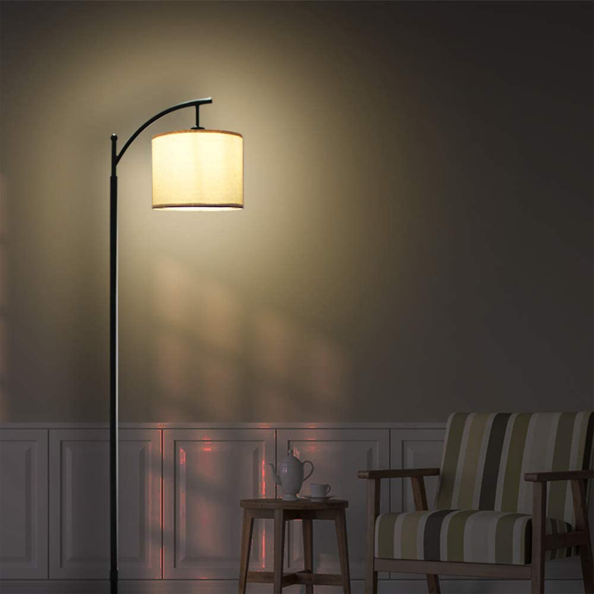 Banord 58.7 Inch LED Standing Floor Lamp w/ 6W 3000K LED Bulb for Any Room(Used) - VMInnovations