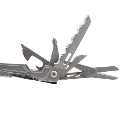 SOG PowerPint Stainless Steel Folding 18 Multi Purpose Pocket EDC Tool, Silver - VMInnovations
