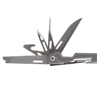 SOG PowerPint Stainless Steel Folding 18 Multi Purpose Pocket EDC Tool, Silver - VMInnovations