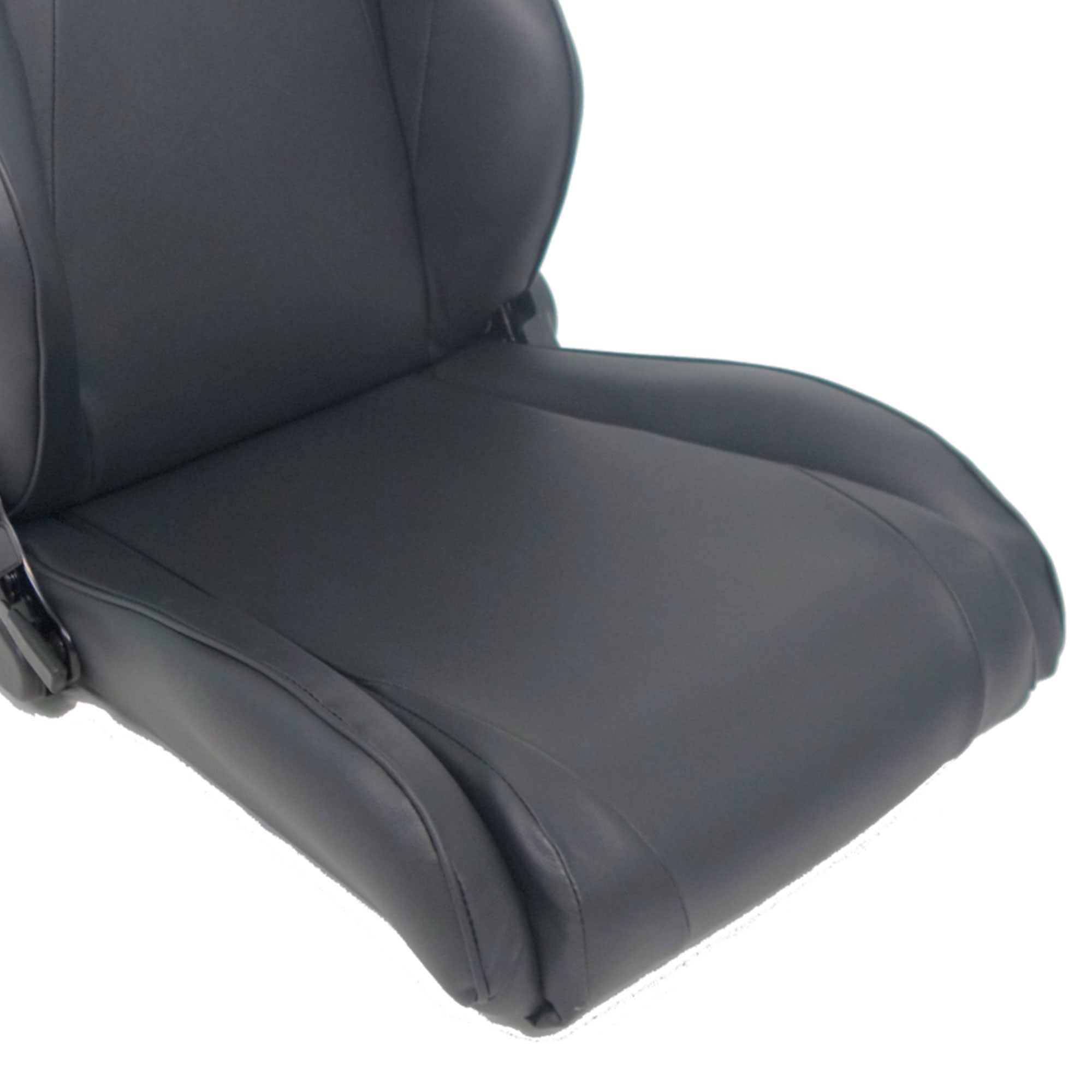 GTR Simulator Racing Gaming Cockpit with Simulation Gaming Chair, Midnight Black
