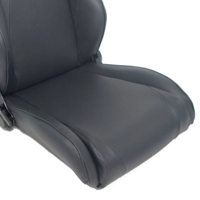 GTR Simulator Racing Gaming Cockpit with Simulation Gaming Chair, Midnight Black