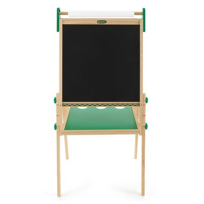 Crayola Kids Dual Sided Art Easel with Chalkboard and Dry Erase Supplies (Used) - VMInnovations