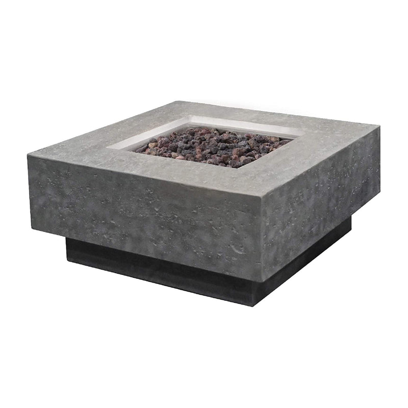 Elementi 36" Concrete Outdoor 45,000 BTU Liquid Propane Fire Pit (For Parts)