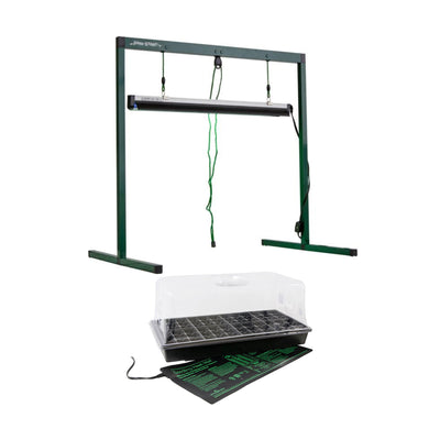 Jump Start Germination HotHouse with Heat Mat & T5 Adjustable Grow Light System