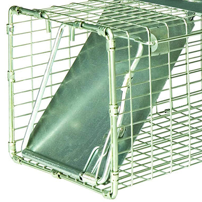 Little Giant 18 in Reinforced Live Animal Trap with Single Door Entry (Open Box)