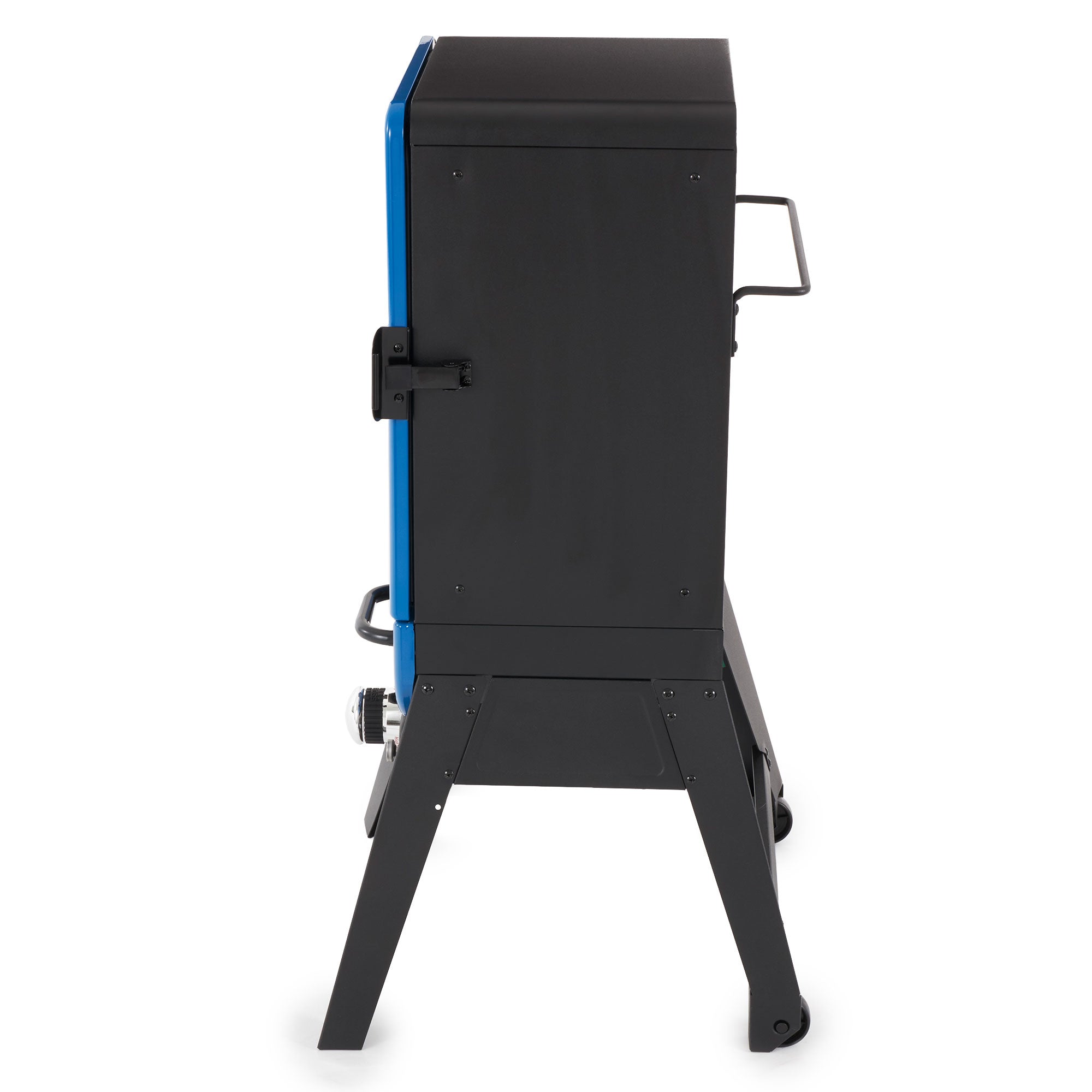 Pit Boss Blazing Vertical Analog Electric Wood Chip Smoker with Window, Blue