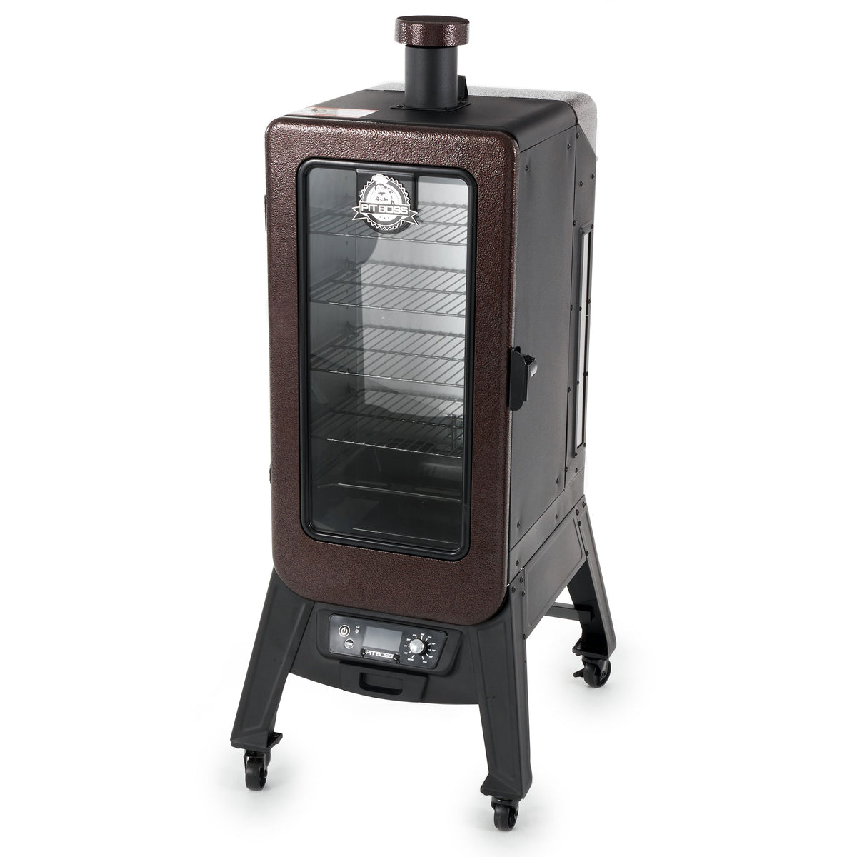 Pit Boss Copperhead 3 Series Wood Pellet Vertical Smoker & 40lb Bag Wood Pellets