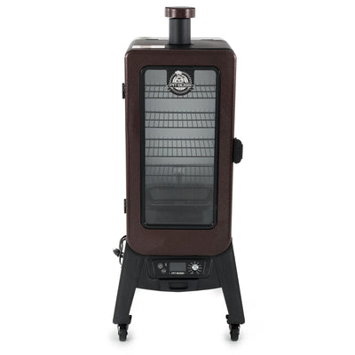 Pit Boss Copperhead 3 Series Wood Pellet Vertical Smoker & 40 Lb Hickory Pellets