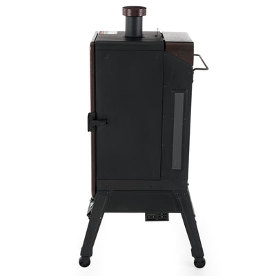 Pit Boss Copperhead 3-Series Wood Smoker & 20lb Classic Blend Hardwood Pellets