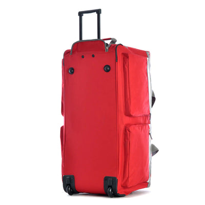 Olympia 26" 8 Pocket U Shape Rolling Duffel Bag w/ Retractable Handle (Open Box) - VMInnovations
