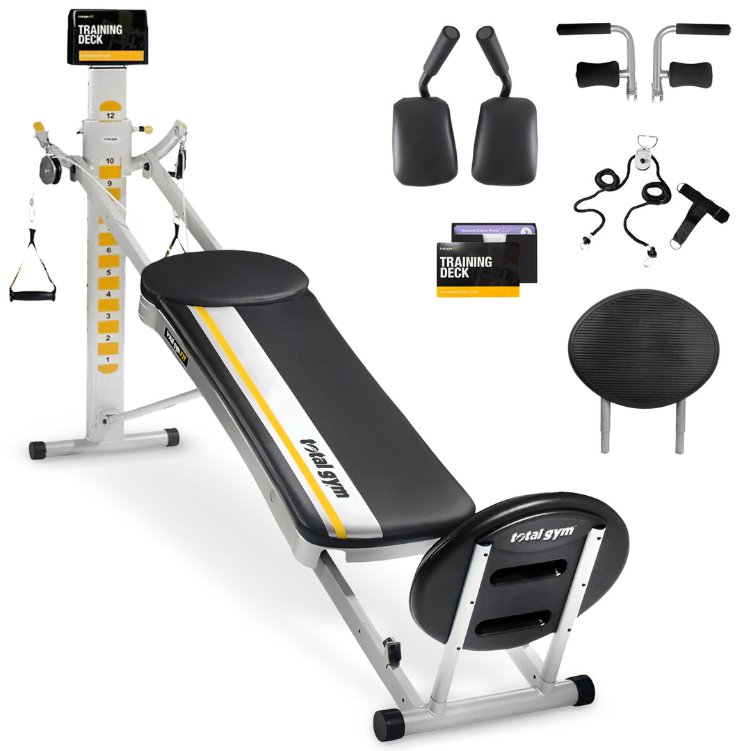 Total Gym FIT Home Fitness Folding Full Body Workout Equipment Machine(Open Box) - VMInnovations