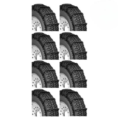 Security Chain Company Quik Grip Light Truck Twist Link Tire Chain, 8 Pack