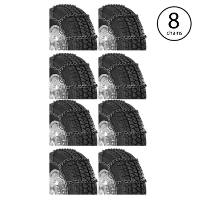 Security Chain Company QG3227CAM Quik Grip Wide Base Tire Traction Chain, 8 Pack