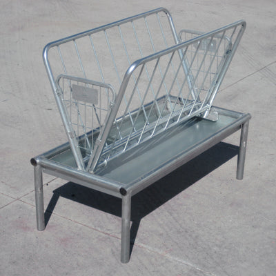 Rugged Ranch Products GV3PF 4 Foot Heavy Duty Steel Pasture Feeder (For Parts)