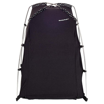 SlumberPod Privacy Pod Portable Polyester Kennel Tent or Pet Bed Cover, Black - VMInnovations