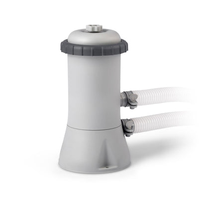 Intex 12 Foot x 30 Inches Pool with Intex 530 GPH Pool Cartridge Filter Pump