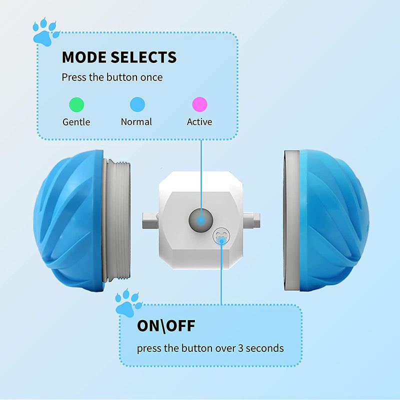 Cheerble Wicked Cyclone Indoor Outdoor Automatic Interactive Dog Toy (Open Box)