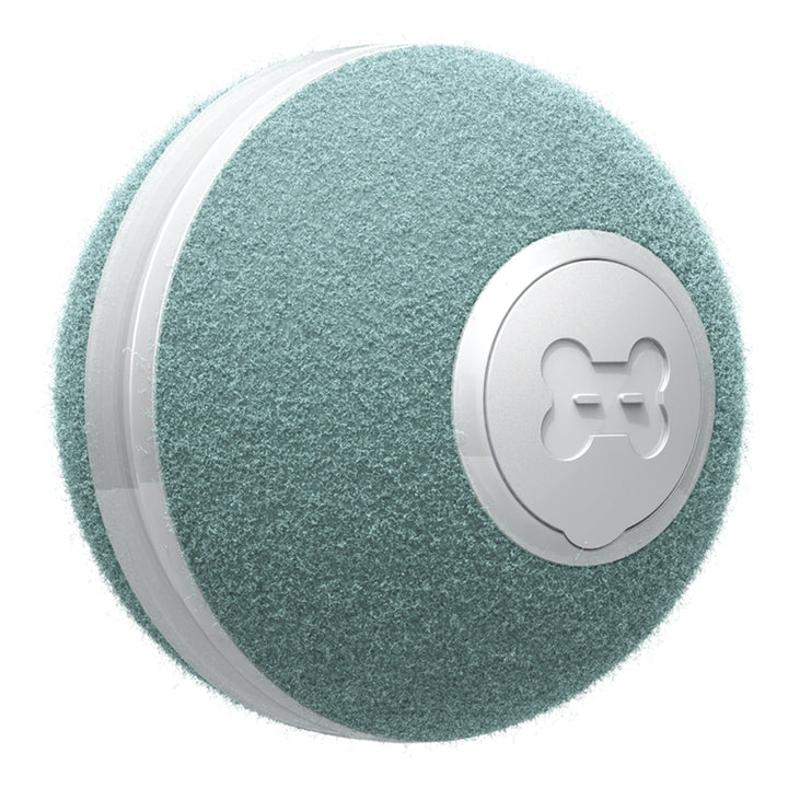 Cheerble Automatic Self Propelling 3 Speed Interactive Pet Cat Toy Ball, Green