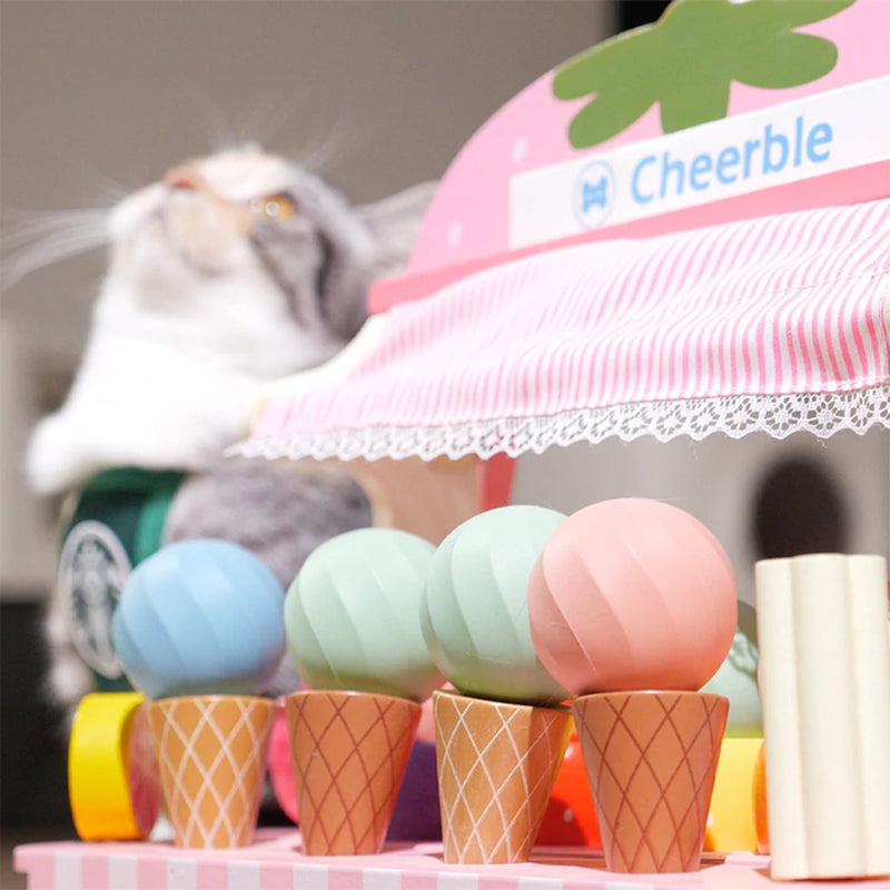 Cheerble 3 Mode Interactive Cat Ball w/Auto Obstacle Avoidance (Open Box)