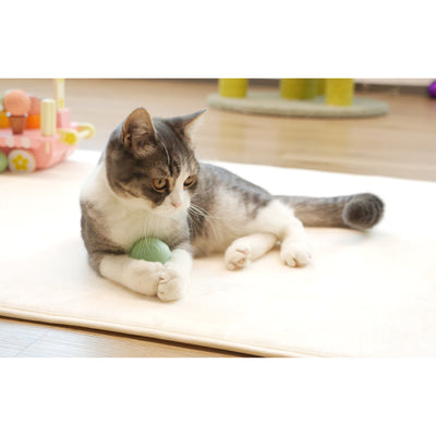 Cheerble Ice Cream 3 Mode Interactive Cat Ball w/ Auto Obstacle Avoidance, Green